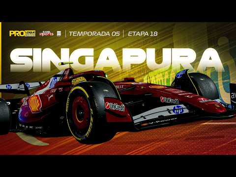 GP de Singapura. PRO League eSports . S5 . Etapa 18 . 2026
