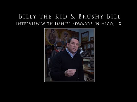 Daniel Edwards   Billy the Kid Brushy Bill Interview - Hico, Texas 2024