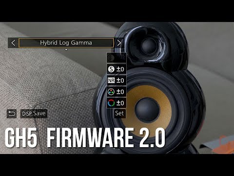 GH5 FIRMWARE 2.0 - All-intra vs LongGop - HDR 4k HLG video - Lumix Tether Software