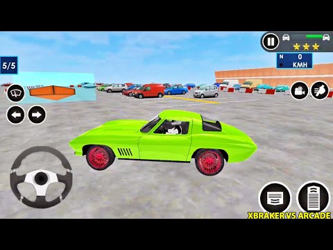 Car Driving School 2020: New Car Unlocked (Green Car) - Android Gameplay Walkthrough#3