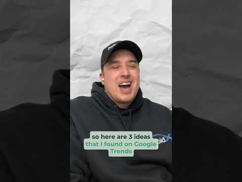 New product ideas Amazon FBA   using Google Trends