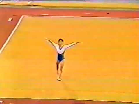 Maiko Morio 🇯🇵 FX AA 9.525 1986 DTB Cup