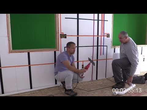 Part of a video titled Shipping Container Plumbing with InSoFast - YouTube