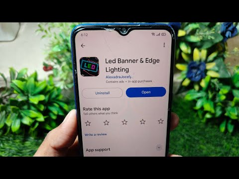 Led banner & edge lighting app kaise use kare !! How to use led banner & edge lighting app 