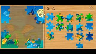 🐉 Fire Breathing Dragon Jigsaw Puzzle - Jigsaw Puzzles for Kids Walkthrough