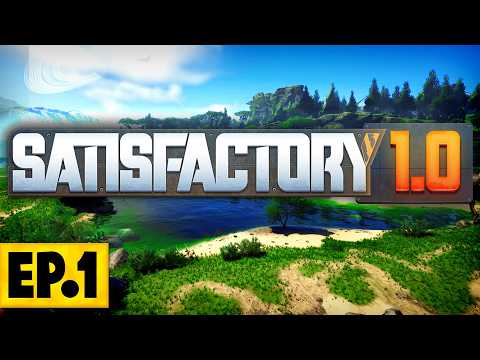 Satisfactory 1.0 | THE BEST FACTORY AUTOMATION GAME? #1 [Multiplayer Factory Automation]