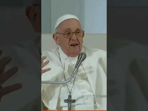 1.500.000 di giovani, LE PAROLE DI CHIUSURA DELLA GMG #PAPAFRANCESCO #shorts