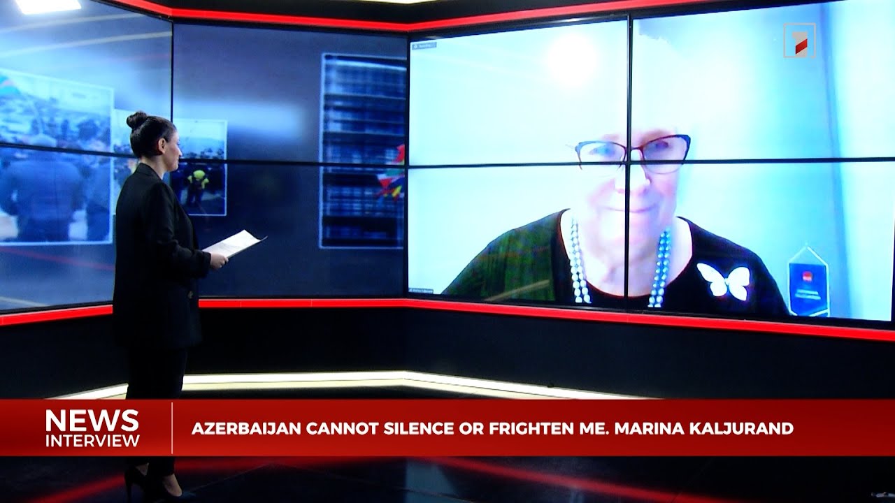 Azerbaijan cannot silence or frighten me: Marina Kaljurand