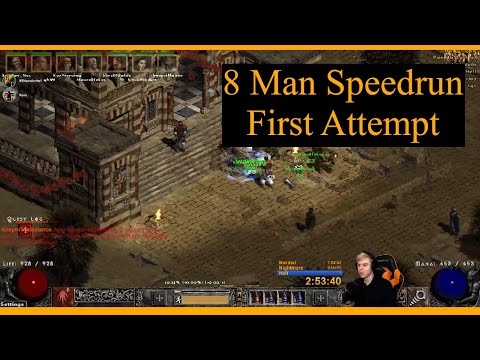 Our First 8 Man Hell Speedrun Attempt in PD2!