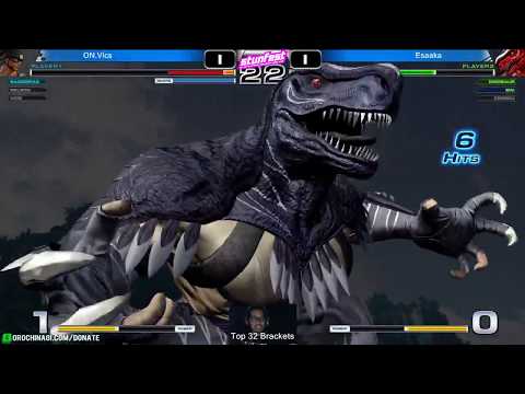 Top 32 ON.Vics vs Esaaka Stunfest 2018 : KOFXIV