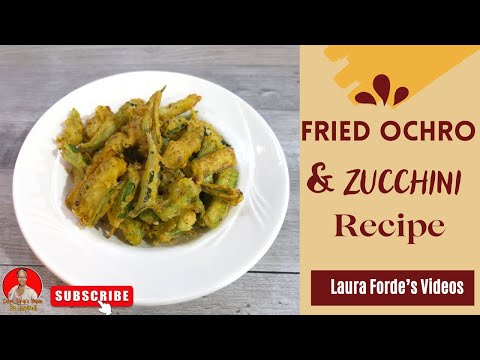 Fried Ochro & Zucchini