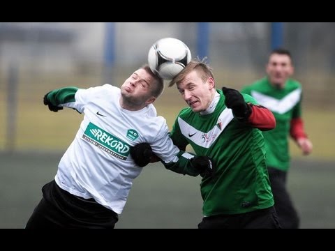 Sparing: GKS Tychy - Rekord Bielsko-Biała 1:1. Skrót meczu