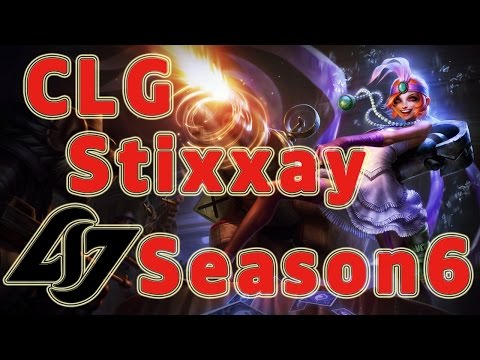 CLG Stixxay Jinx ADC vs Jhin Patch 6.18 in Korea