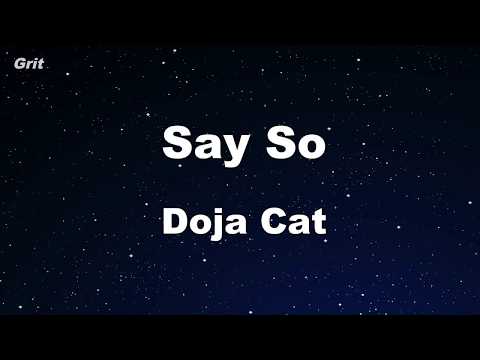 Karaoke♬ Say So - Doja Cat 【No Guide Melody】 Instrumental