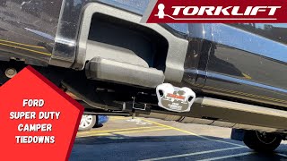 How to Install Torklift TRUE Frame-mounted Tie Downs on Ford F-250/F-350: A Step-by-Step Guide









