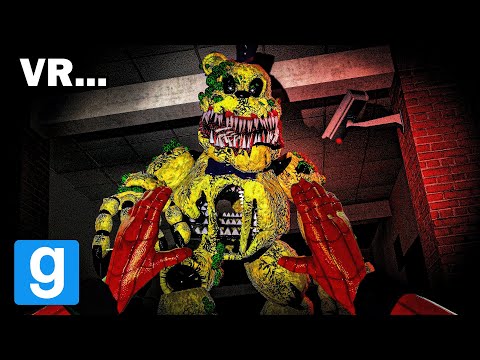 TWISTED GOLDEN FREDDY IS TERRIFYING IN VR! - Gmod Hide & Seek VR