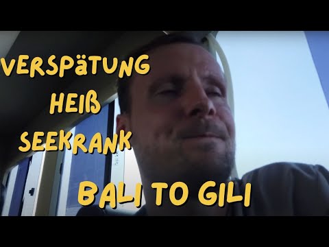 Touristen Trap Ferry von Semayaone Bali nach Gili Air 2024