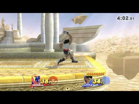 Greninja vs. Little Mac