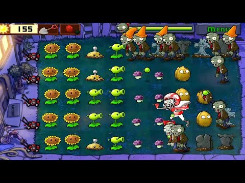 Plants Vs Zombies Free Adventure | Night Level 5-6