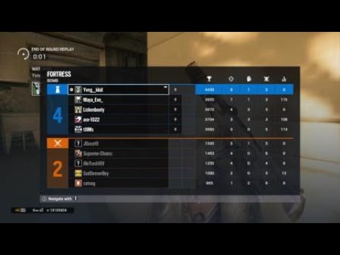 ACE with caveira in diamond console PS4 Ranked - Rainbow Six Siege