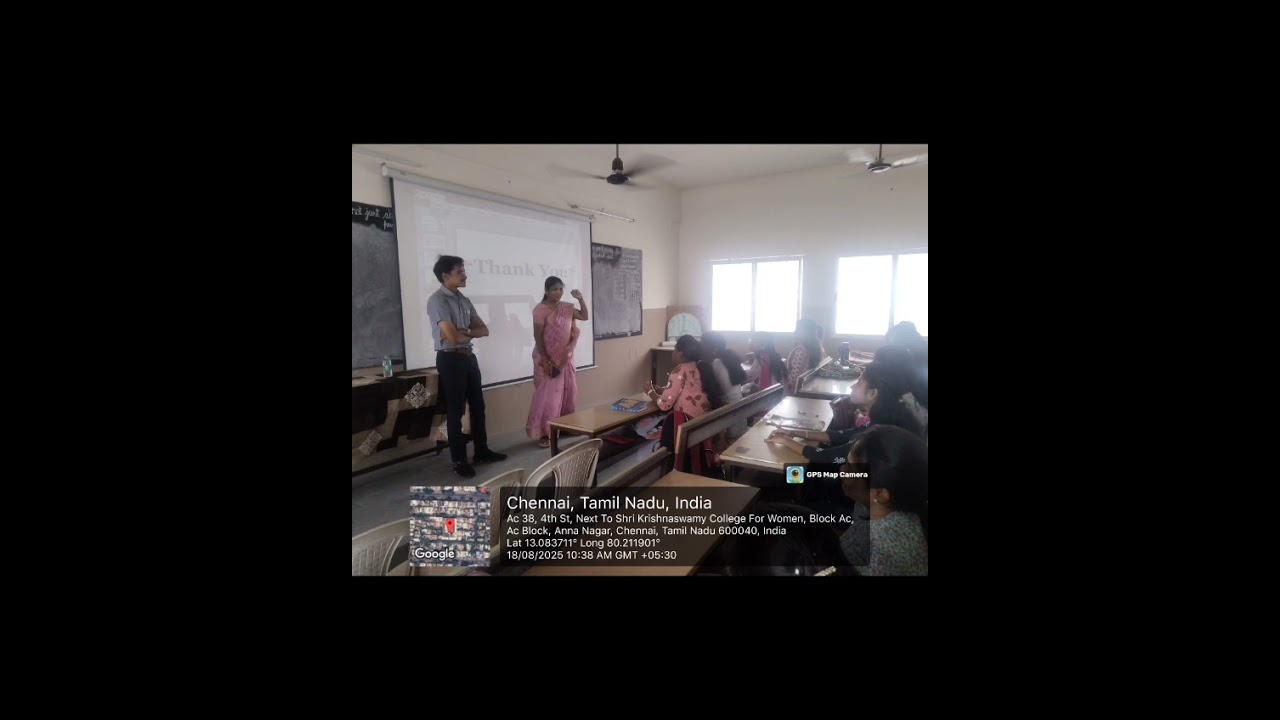 IQAC and Department of Management Studies organised a Student Induction program on 18.8.2025.