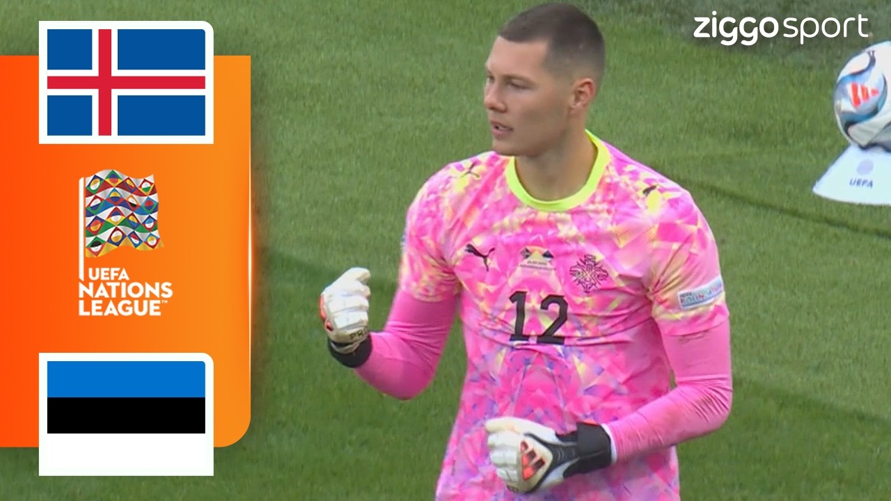 VALDIMARSSON REDT IJSLAND MET HEERLIJKE REDDINGEN!!😳🥵 | Ijsland vs Estland | Nations League 2026/27