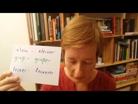 Komparativ - Wie vergleicht man etwas? | Deutsch A1 A2 B1 B2