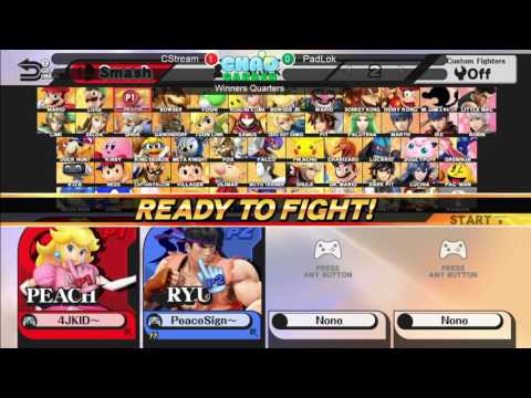 JRWI! 6.5 Chao Garden Arcadian - Padlok (Peach) vs CStream (Ryu)
