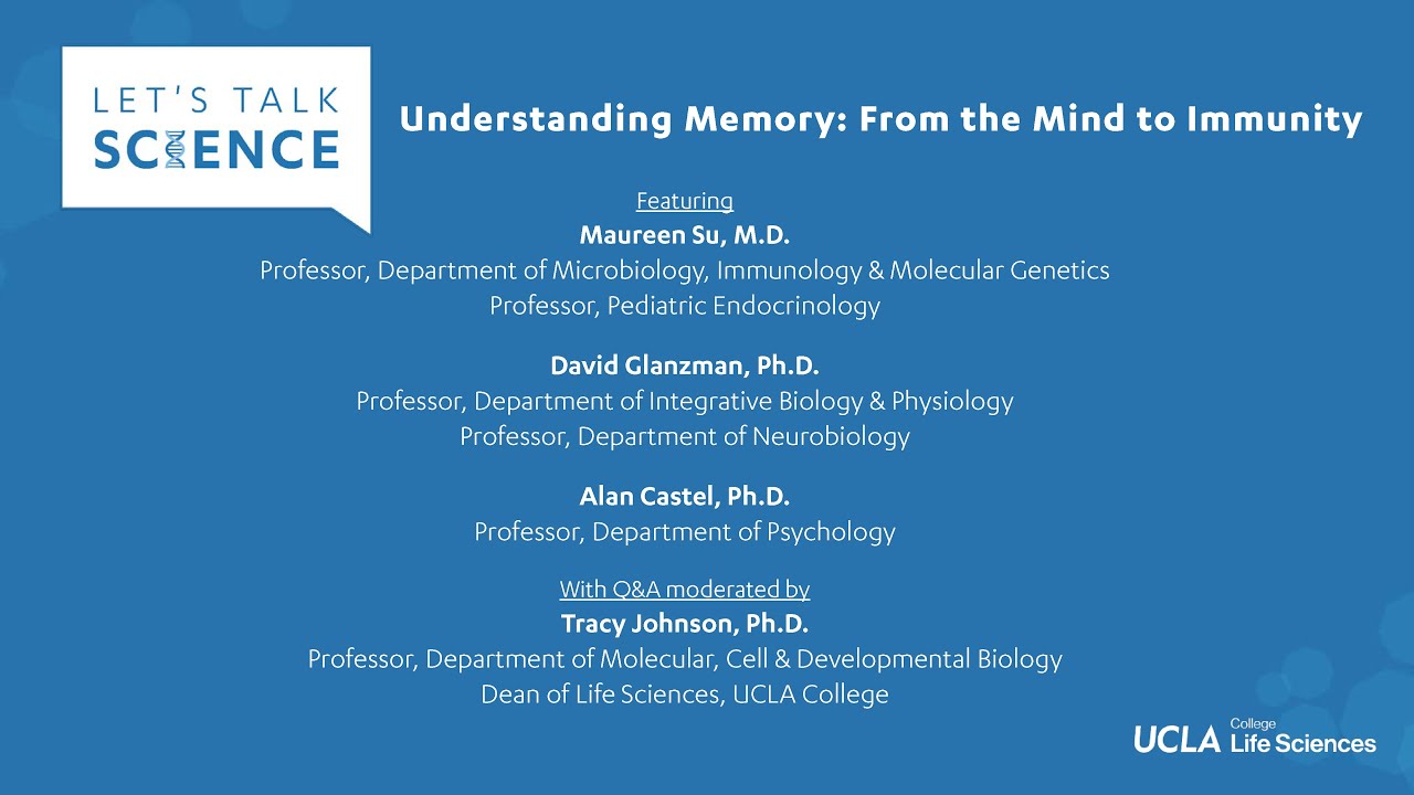 Let's Talk Science: Understanding Memory Webinar Recording