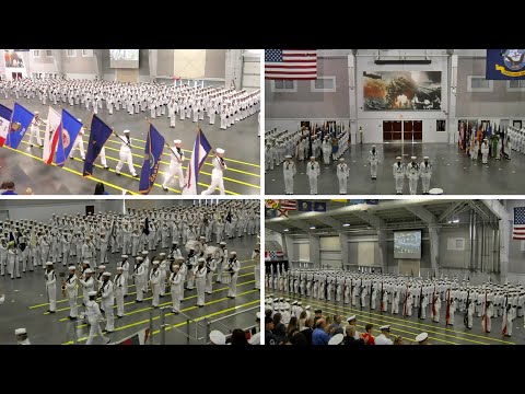U.S. Navy Recruit Training Command Graduation on Sept. 23, 2022.