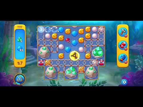 Fishdom level 11110 no boosters フィッシュダム ノーマル