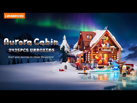 Vidéo Lumibricks Retro House 10012 : Cabane Aurore