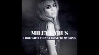 Miley Cyrus - What They Have Done To My Song (with LYRICS)