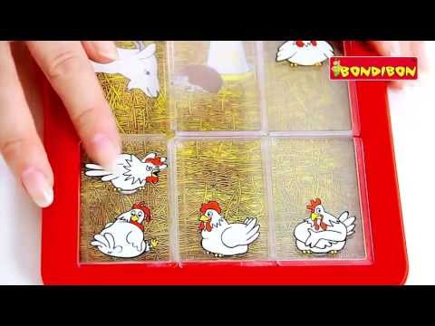 Миниатюра изображения товара Настольная игра Bondibon Курочки-наседки для малышей / ВВ3799