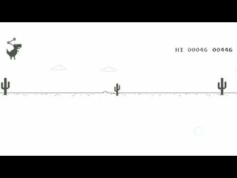 Chrome Dinosaur Game | Trex runner game - YouTube