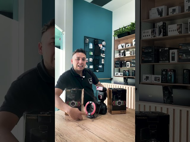 Vídeo relacionado con Yongnuo YN-14EX - Flash Macro/anular para Canon, Negro