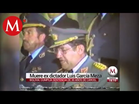 Muere García Meza, el último ex dictador militar de Bolivia