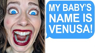 Karen Names Her Baby Venusa!