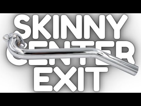 GoPowerSports Skinny Center Exit Header