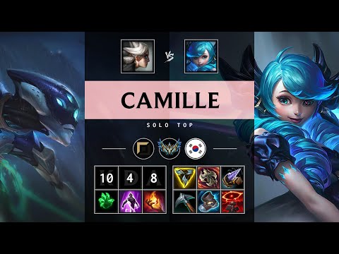 Camille Top vs Gwen - KR Challenger Patch 25.17