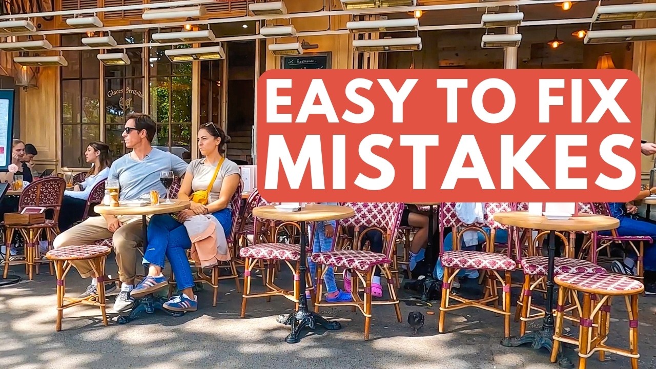 14 PARIS Travel MISTAKES in Less Than 10 Minutes