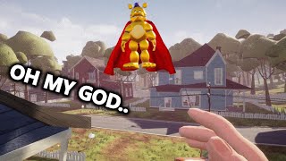 FREDBEAR CAN FLY IN HELLO NEIGHBOR?!
