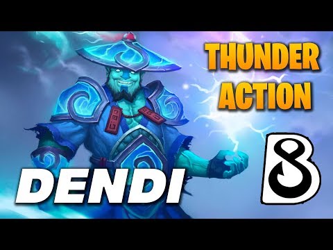 Dendi Storm Spirit - Thunder Action! - DOTA 2 PRO GAMEPLAY