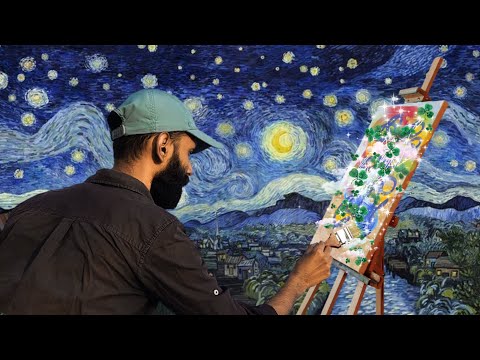 Easy Acrylic Portrait painting | Step by step |