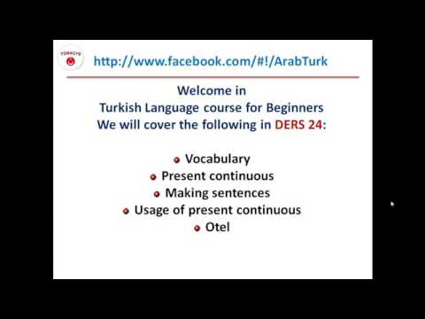 Learn turkey(6)