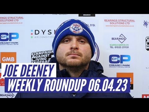 Weekly Roundup | Joe reacts to  Biggleswade and Colney Heath as he looks ahead to Baldock Town