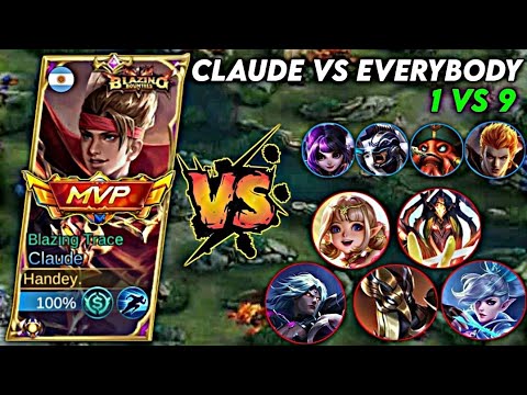 CLAUDE 1 VS 9 🔥 REALLY HARD, NOISY TIM & PRO ENEMY 😭😭