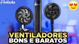 ????TOP 3 Melhores VENTILADORES Bom e Barato em 2025 | Tem Ventilador de Torre, Coluna e Mesa