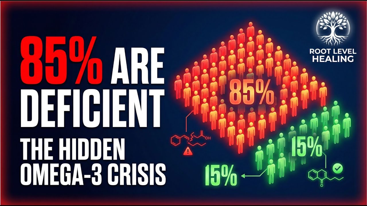 The Hidden Omega-3 Crisis: Why 85% Are Deficient & Aging Faster Video