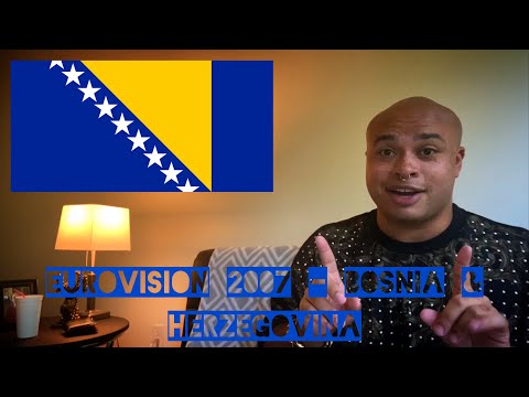 EUROVISION 2007 BOSNIA & HERZEGOVINA REAVTION - 11th place “Rijeka Bez Imena” Marija Sestic